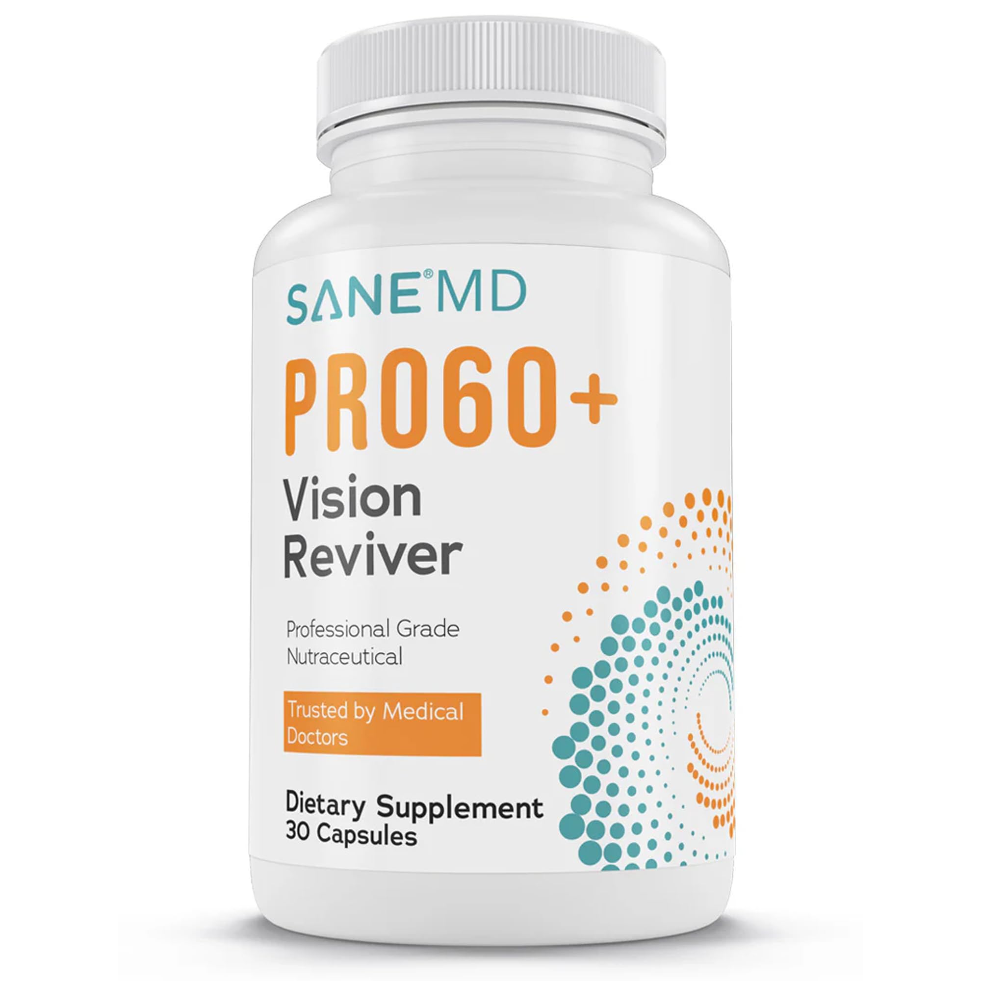 Amazon.com: Sane MD PRO60+ Vision Reviver™, Eye Supplement for